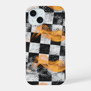Racing Flames Design Phone Case