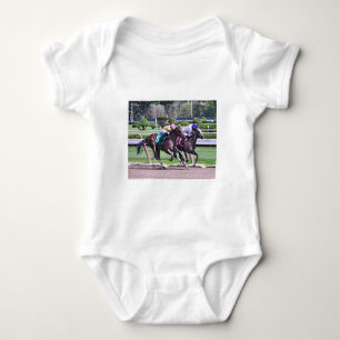 RACING FROM HISTORIC SARATOGA BABY BODYSUIT