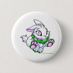 Racing green Cybunny 6 Cm Round Badge