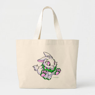 Racing green Cybunny Large Tote Bag