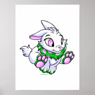 Racing green Cybunny Poster