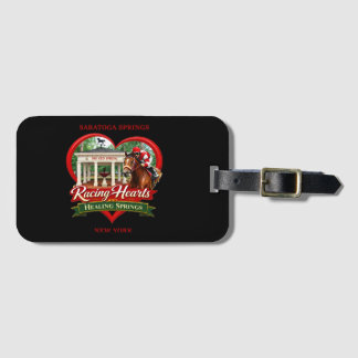 Racing Hearts And Healing Springs - luggage tag