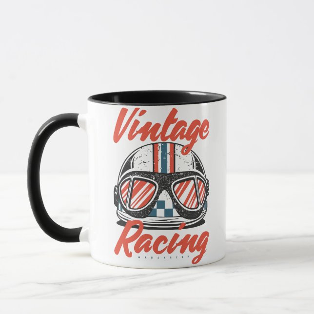 Racing Helmet Mug (Left)