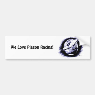 Racing Homer: A World Sport Bumper Sticker
