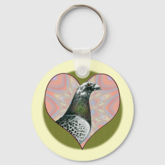 Racing Homer: Heart Key Ring