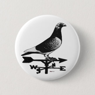 Racing Homer: Weathervane Homer 6 Cm Round Badge