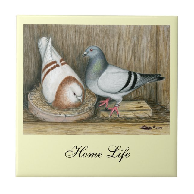 Racing Homers Home Life Tile (Front)