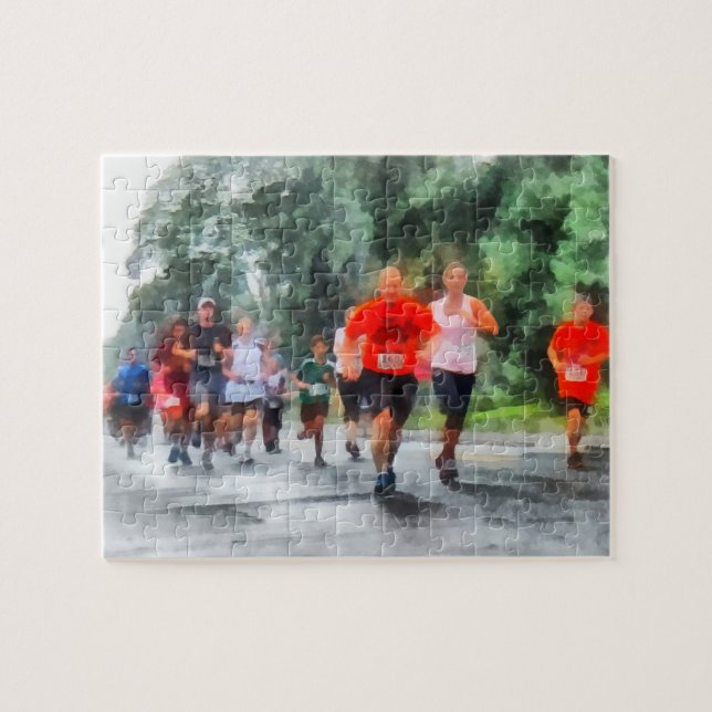 Racing in the Rain Jigsaw Puzzle (Horizontal)