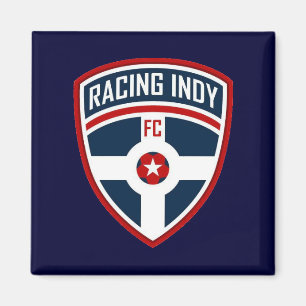 Racing Indy Blue Magnet