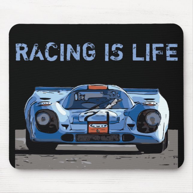 RACING IS LIFE MOUSE PAD (Front)
