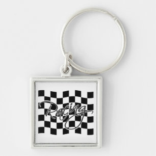 Racing key chain, customise ring