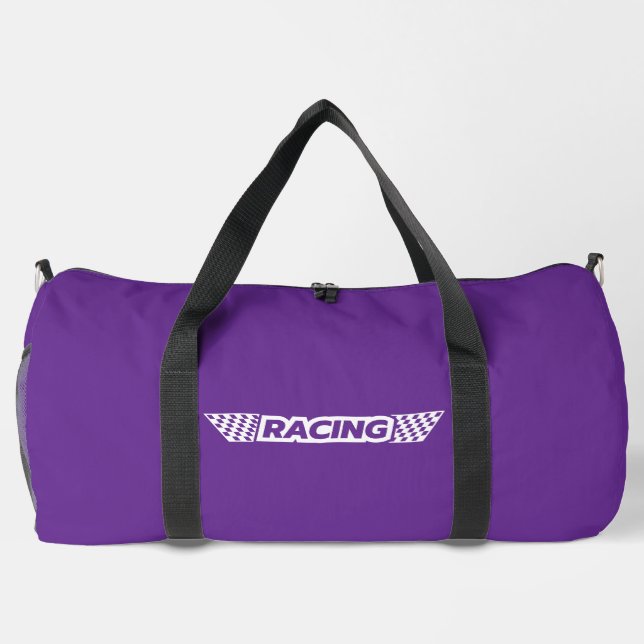 Racing Large Duffel Bag (Back)