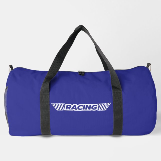 Racing Large Duffel Bag (Back)
