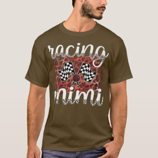 Racing Mimi Grandma Proud Race Mimi Of A Racer  T-Shirt