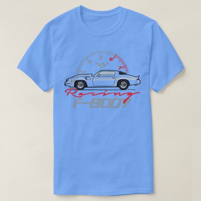 Racing Multi Colour T-Shirt (Design Front)