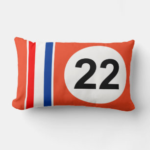 Racing Number 22 Lumbar Cushion
