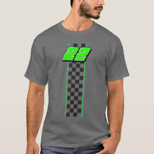 Racing Number 22 Race Racing Race Track T-Shirt