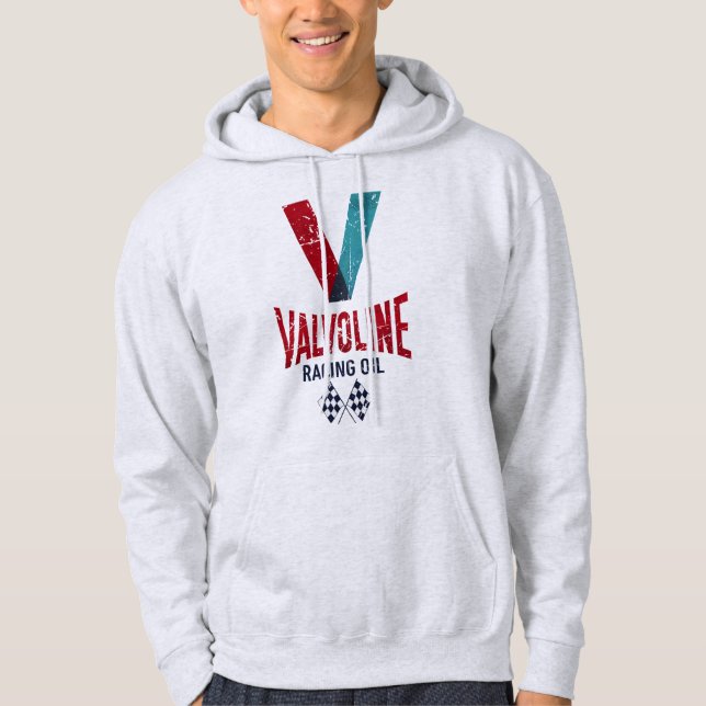 Racing Oil Vintage Emblem Hoodie (Front)