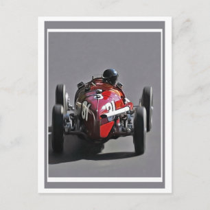 Racing Postcard