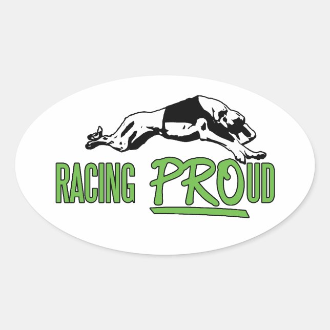 Racing PROud sticker (Front)