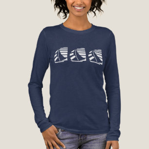 Racing Sailboat Boat Yachting T-shirt Tri-Blend Shirt