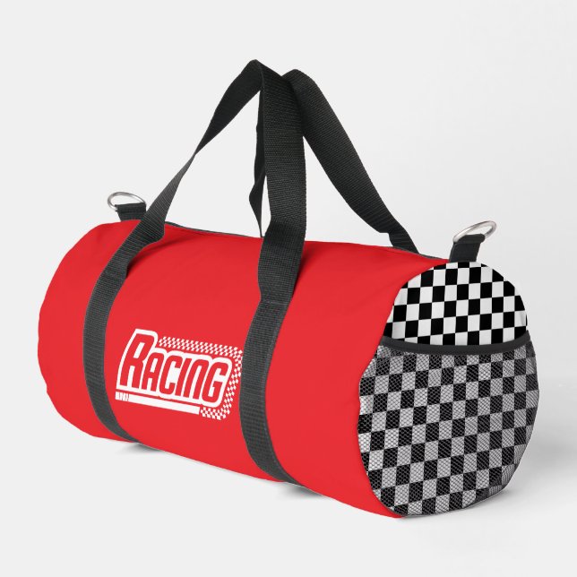 Racing Small Duffel Bag (Right Corner)
