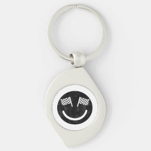 Racing smile for Race Car Parties  Key Ring