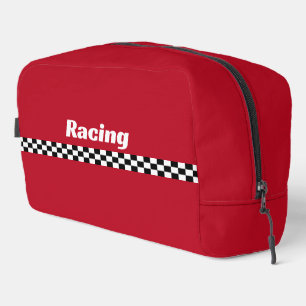 Racing Stripes Design Dopp Kit Bag