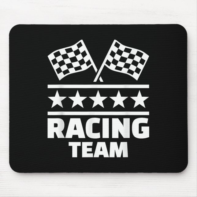 Racing Team  Mouse Pad (Front)