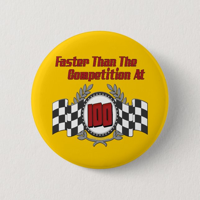 Racing Themed Birthday Gifts 6 Cm Round Badge (Front)