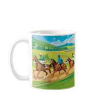Racing Towards Victory - Horse Racing Art