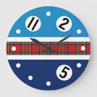 RACING wall clock