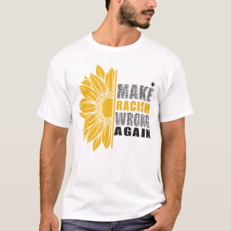 Racism Black Lives Matter BLM African American T-Shirt