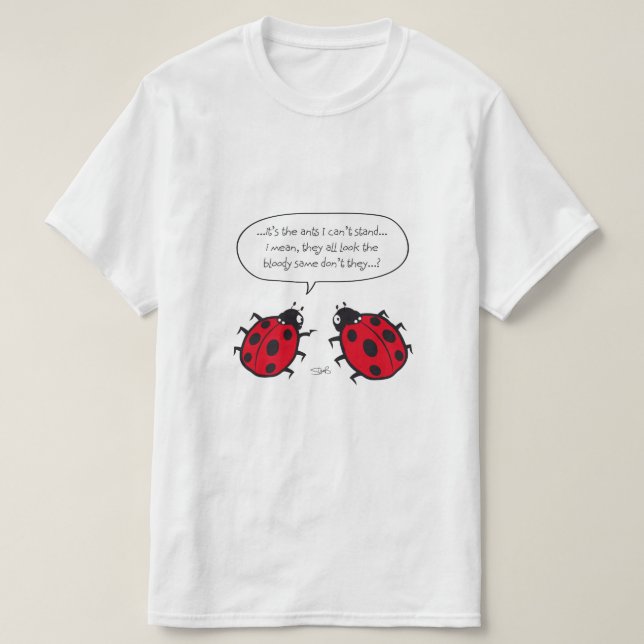Racist Ladybird Tee (Design Front)