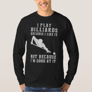 Rack Em Up with Chuckles - Funny Billiard Enthusia T-Shirt