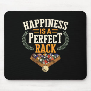Rack Funny Pool Billiards Game Snooker Pool Player Mouse Pad