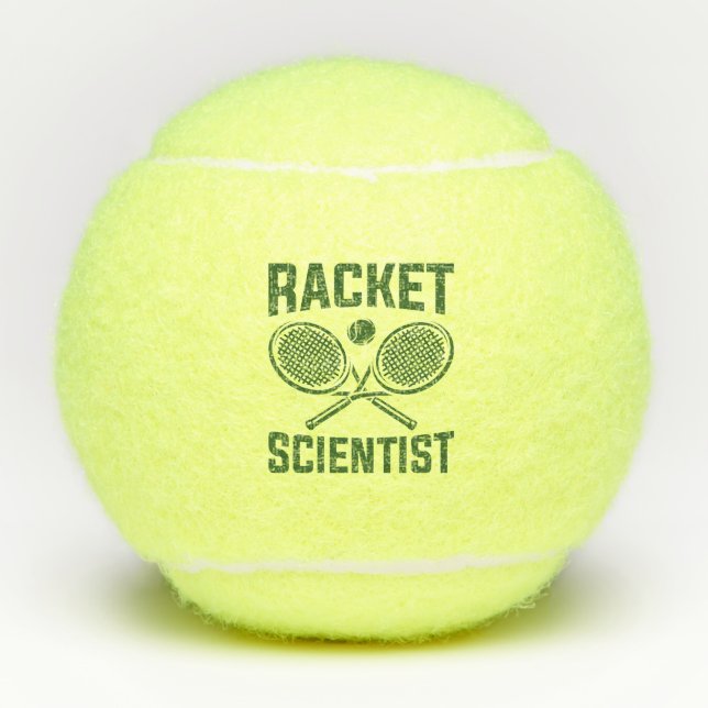 Racket Scientist Tennis Balls (Front)