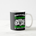 Racket Shuttle Sport Hobby Life Without Badminton  Coffee Mug<br><div class="desc">Racket Shuttle Sport Hobby Life Without Badminton Player</div>