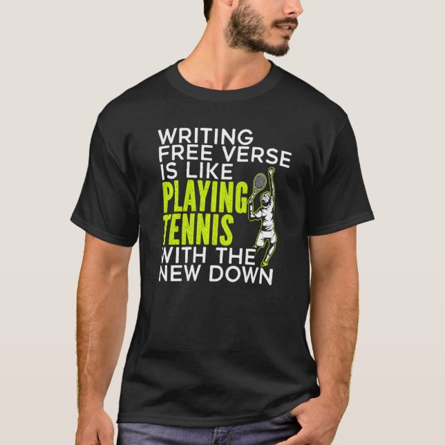 Racket Tennis Ball Tennis PlayersTennis T-Shirt (Front)
