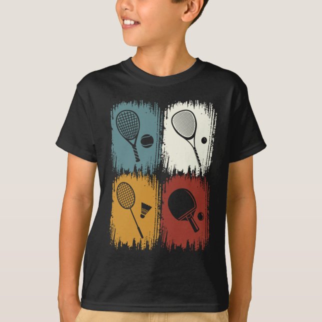 Racketlon  T-Shirt (Front)