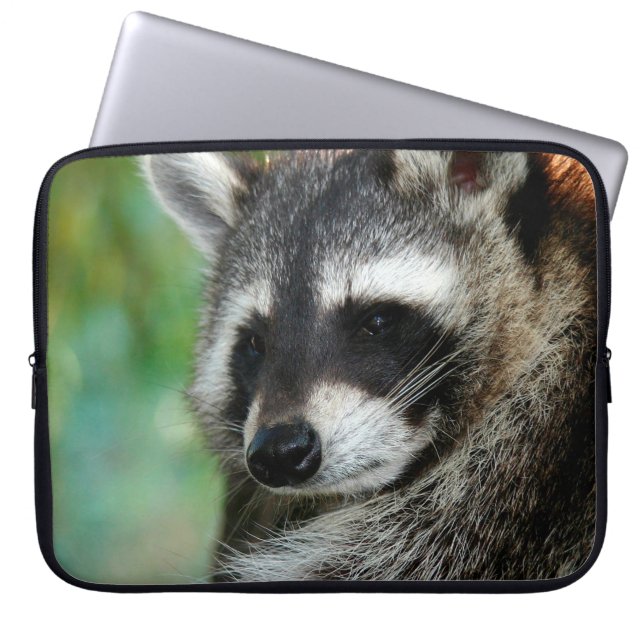 Racoon 001 laptop sleeve (Front)