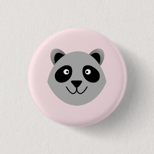 Racoon 3 Cm Round Badge