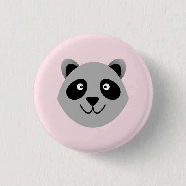 Racoon 3 Cm Round Badge (Front)