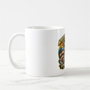 Racoon and Alien Intergalactic Adventure Coffee Mug