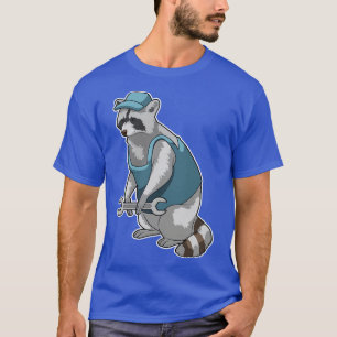 Racoon as Craftsman with Wrench T-Shirt