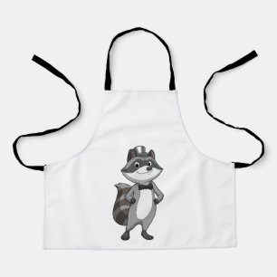 Racoon as Groom with Tie Apron