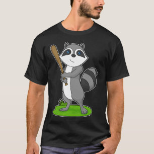 Racoon Baseball Baseball bat T-Shirt