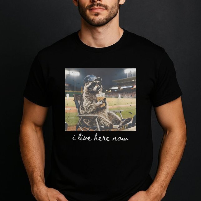 Racoon-Baseball T-Shirt (Creator Uploaded)