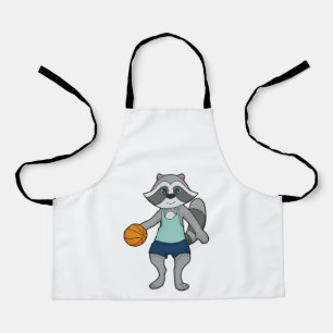 Racoon Basketball player Basketball Apron