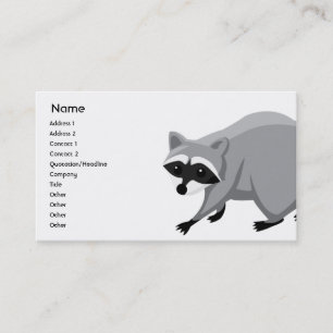 Racoon - Business Card